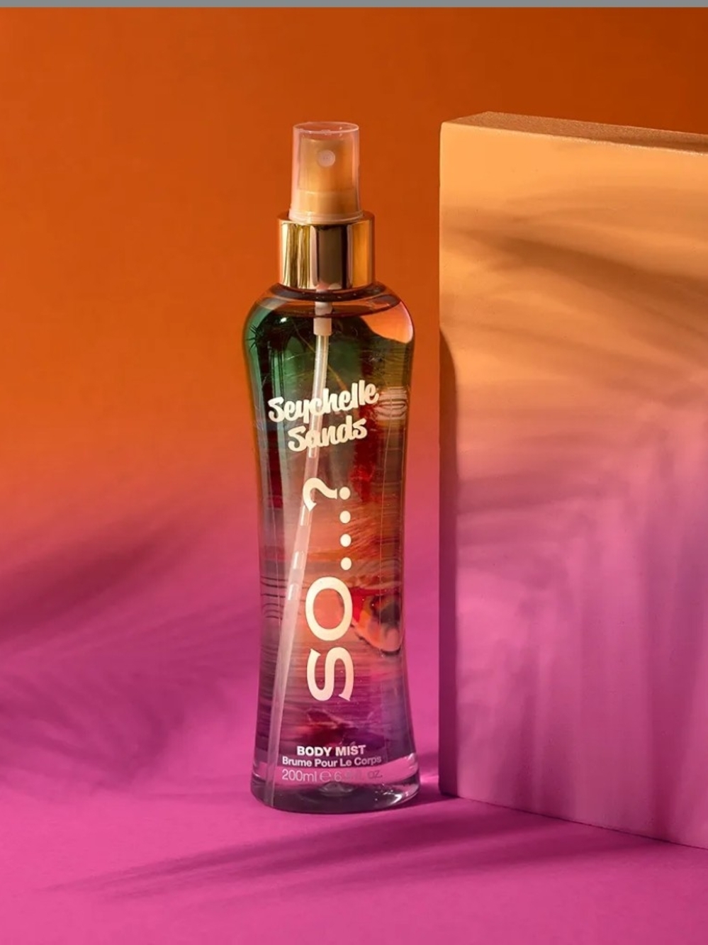 SO Seychelles Sands Body Mist - Pink/Orange Gradient